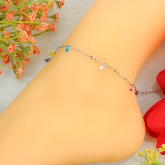 "New Beautiful Design Anklet for Women/Girls, Gift, A748 - Picture 6 of 10
